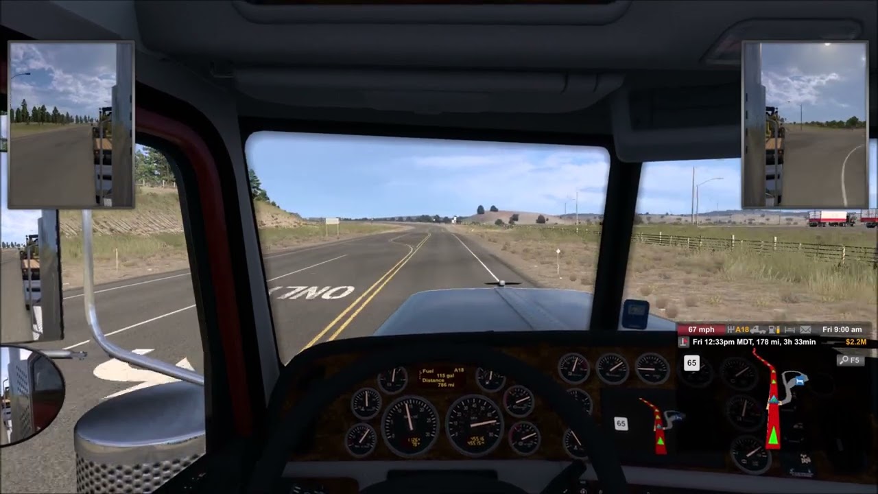 Miles City - Great Falls, American Truck Simulator