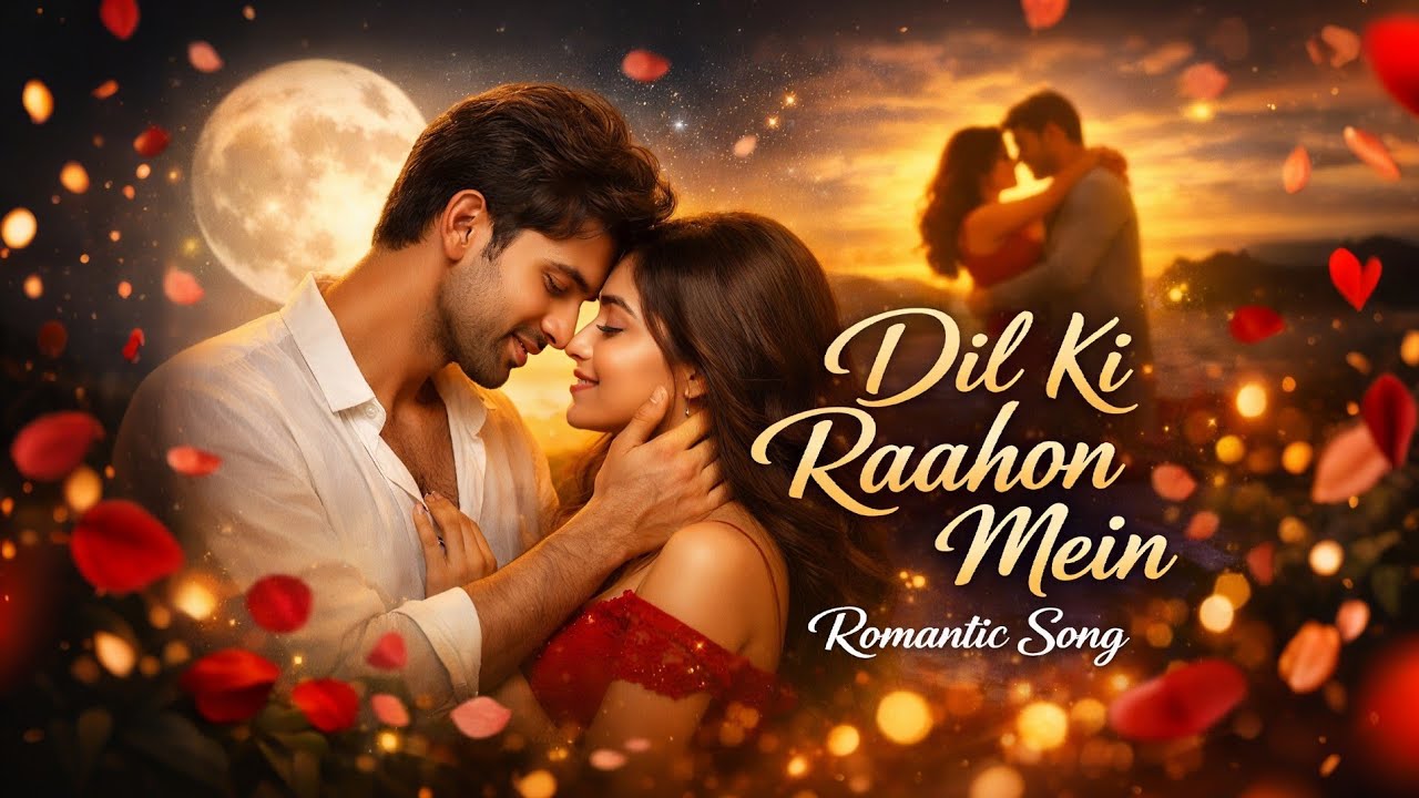 Dil Ki Raahon Mein ❤️ New Romantic Hindi Song 2026 | Heart Touching Love Song | Bollywood Style Song