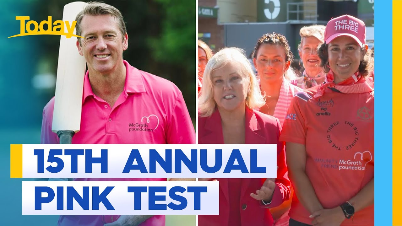 Celebrating the 15th annual Pink test fundraiser | Today Show Australia