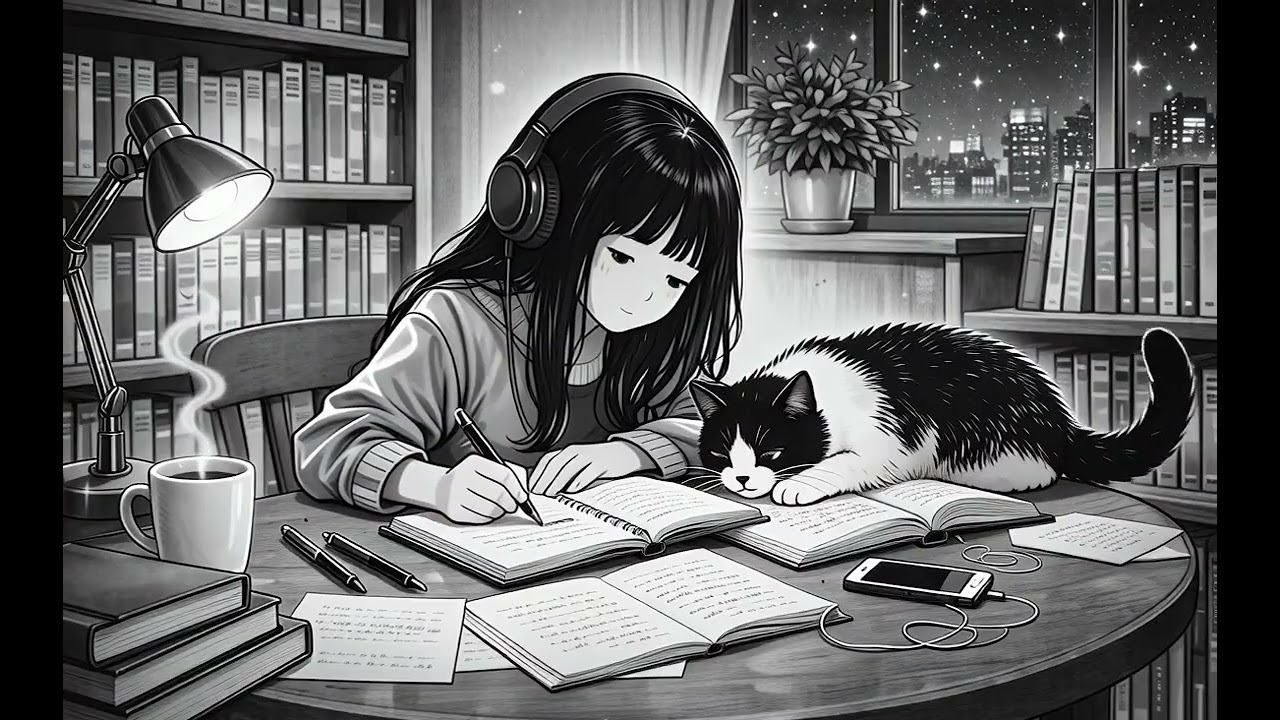 Calm Lofi Focus Music | 2 Hour Study Background#lofi #lofimusic