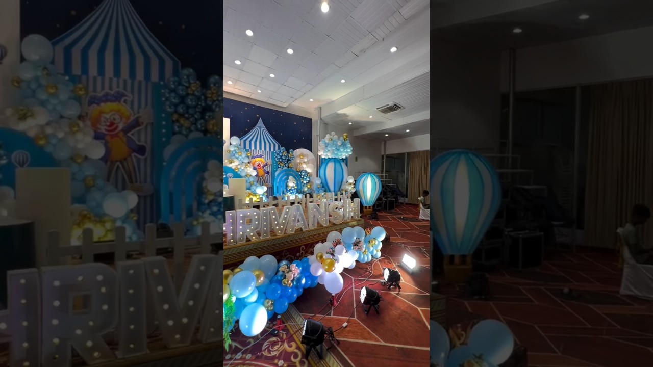 🎪 Carnival Theme Party Decoration in Lucknow | A1DECORATION | Balloon & Event Decor 🎈✨