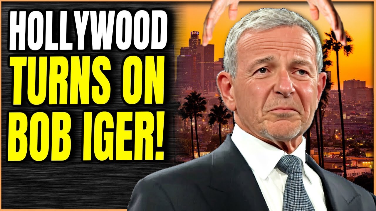 Bob Iger Faces Hollywood BACKLASH: Celebrities Claim He Is ONLY About Business!