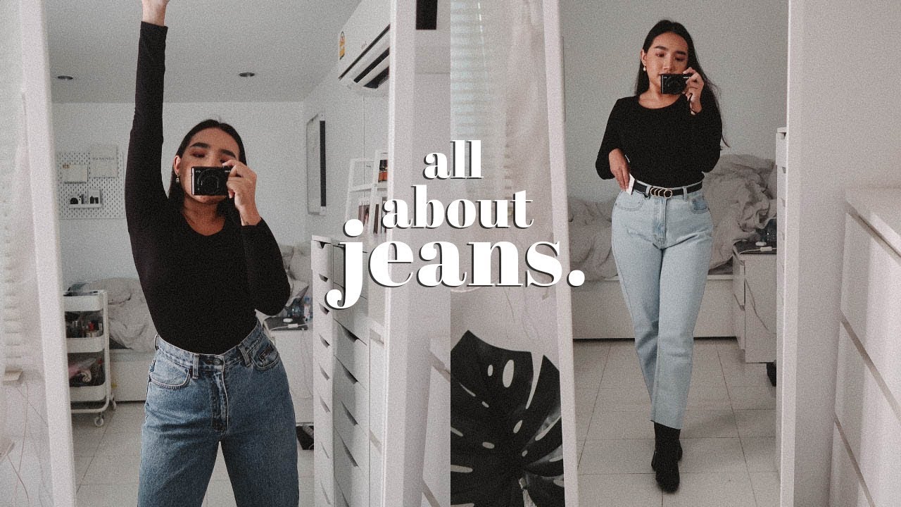 TRY ON JEANS + แนะนำร้านกางเกงยีนส์สำหรับคนไม่ผอม | nurseryus