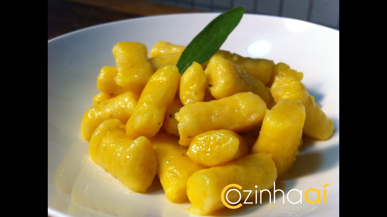 Gnocchi (Nhoque) de batata baroa