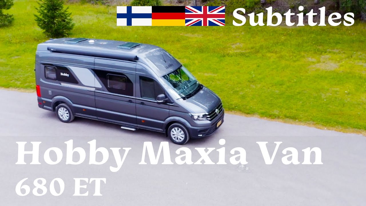 Caravan Koeajo Hobby Maxia Van 680 ET Test drive & preview