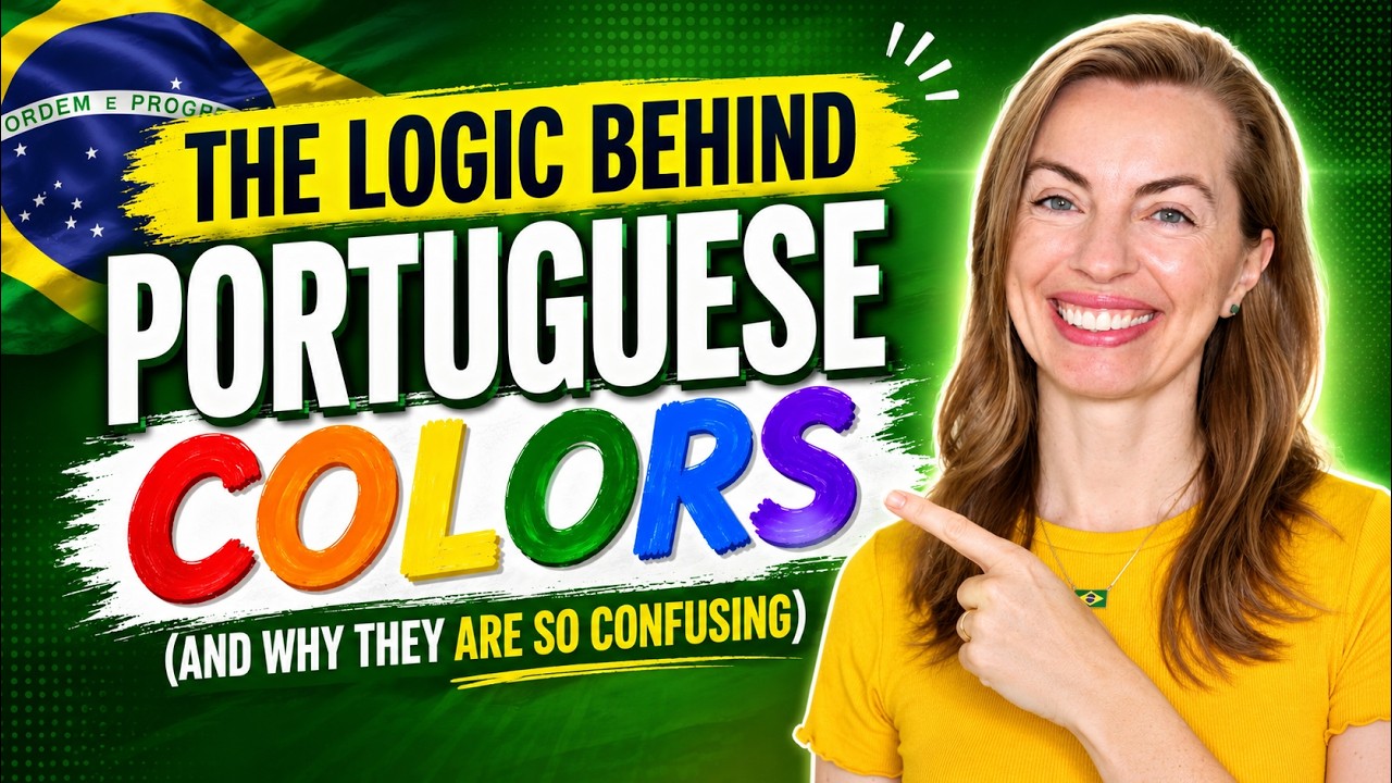 Colors in Portuguese: The Simple Rule Most Learners Miss