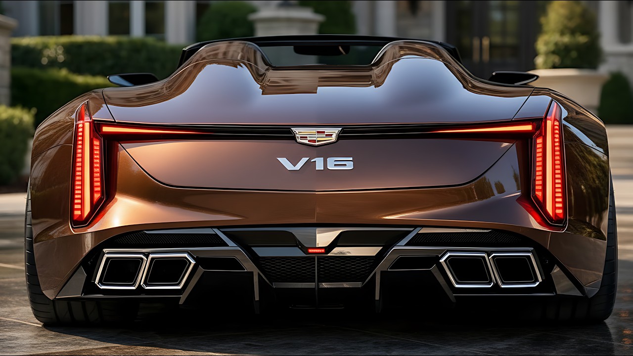 Cadillac V16 Roadster 2026 года &mdash; это легальная для дорог общего пользования ракета, которая взор...