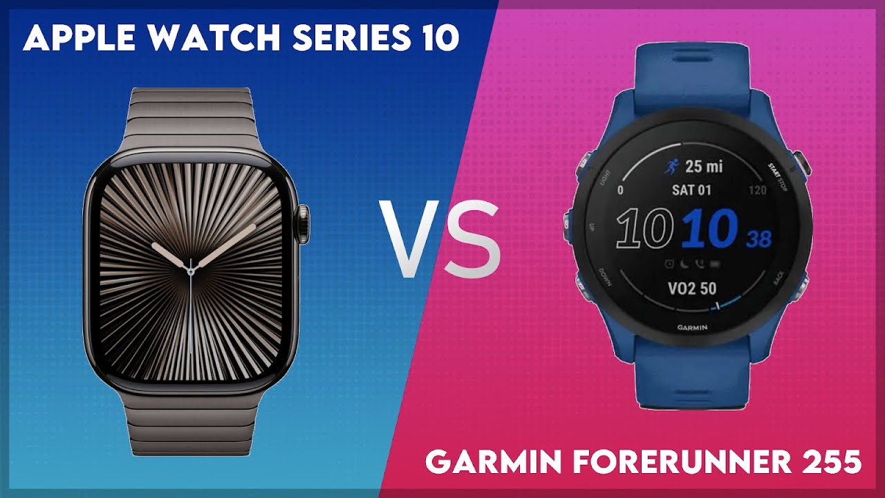 Apple Watch Series 10 vs Garmin Forerunner 255 Comparison