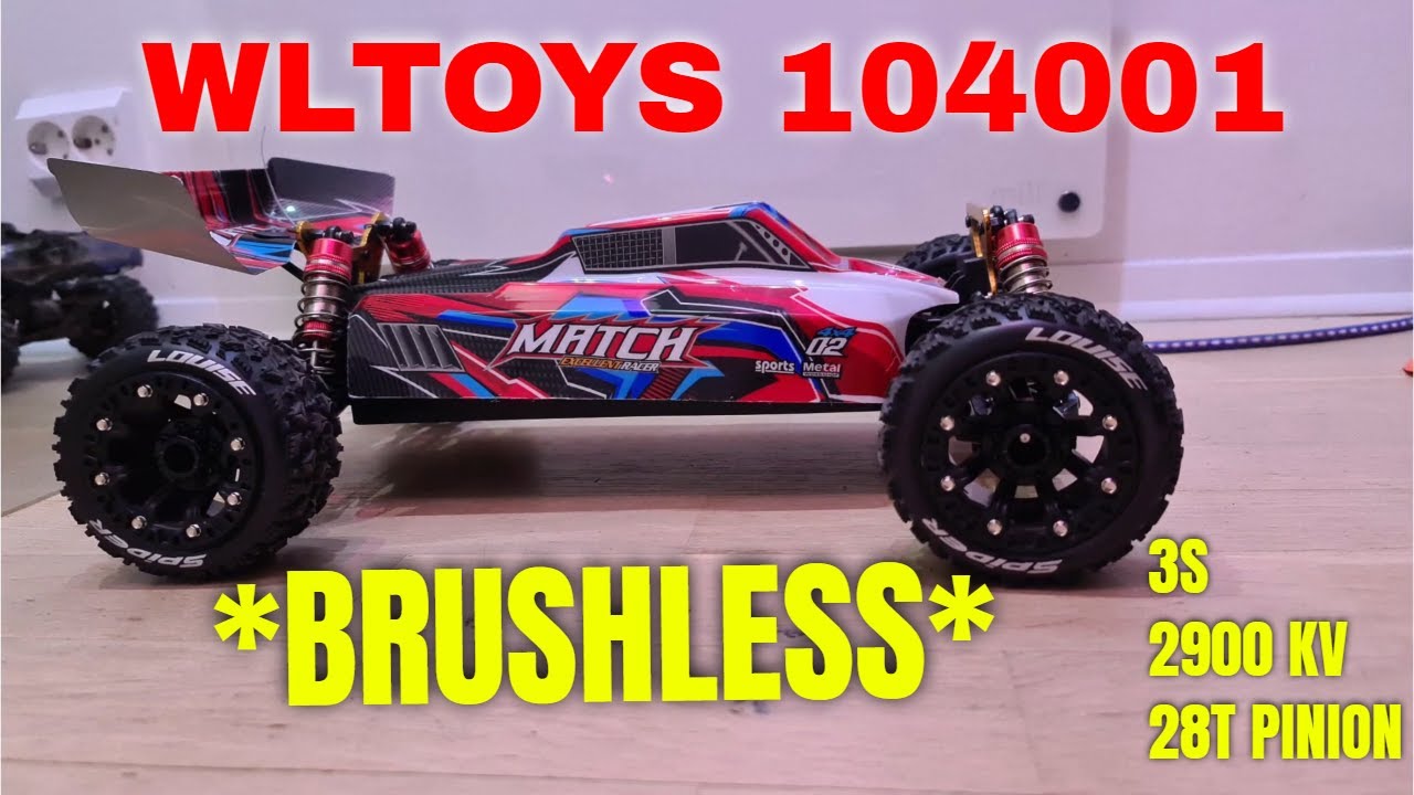 Wltoys 104001 Brushless 3S