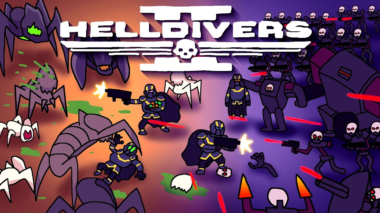 Helldivers 2 - Animation