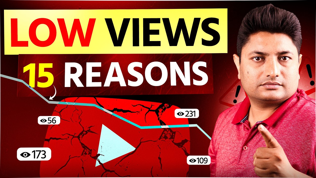 Why YouTube Videos Get Low Views? 15 Reasons
