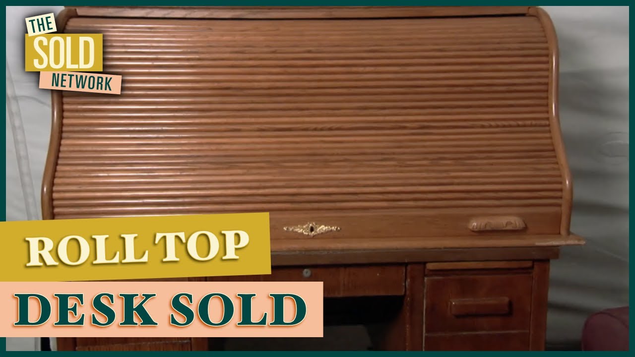 This Vintage Roll Top Desk Found a New Home | Cash & Cari
