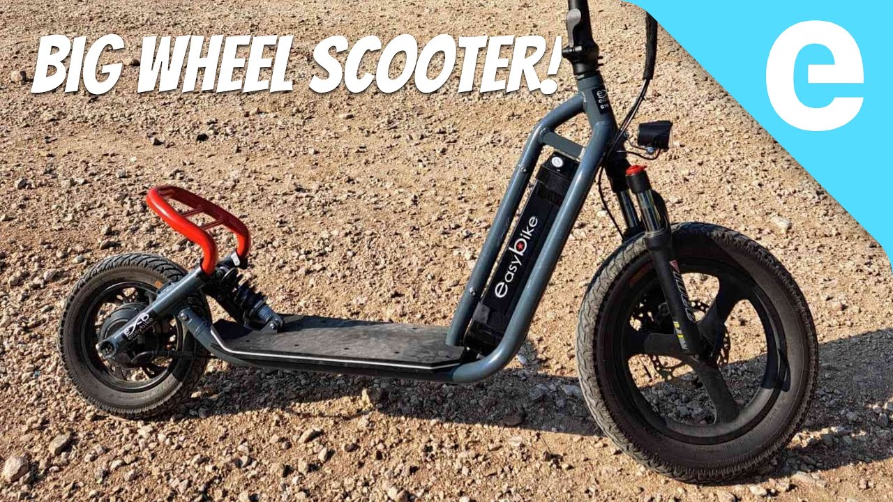 Full-suspension and BIG wheels?! Easybike G16 scooter review