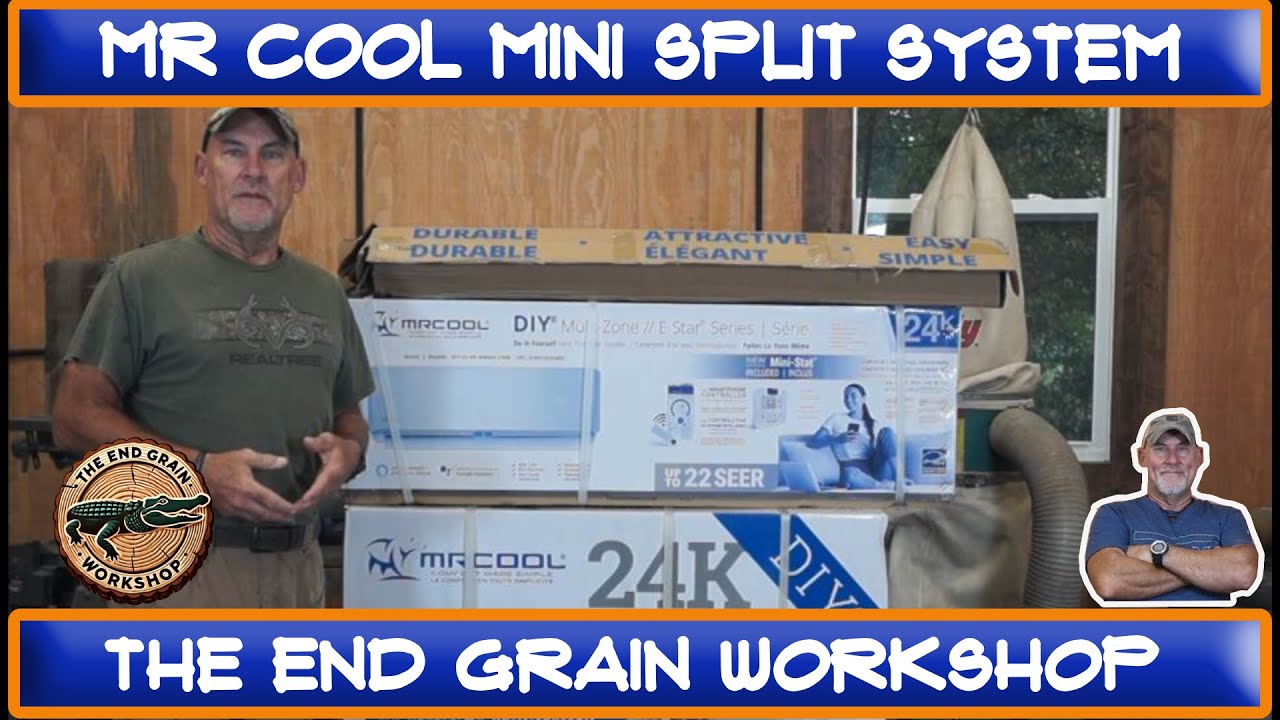 MrCool DIY Mini- Split AC System Installation - The End Grain Workshop