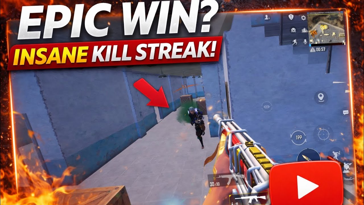 Dot HP clutch moment 🔥 PUBG mobile ultimate royal thump gameplay  🎮
