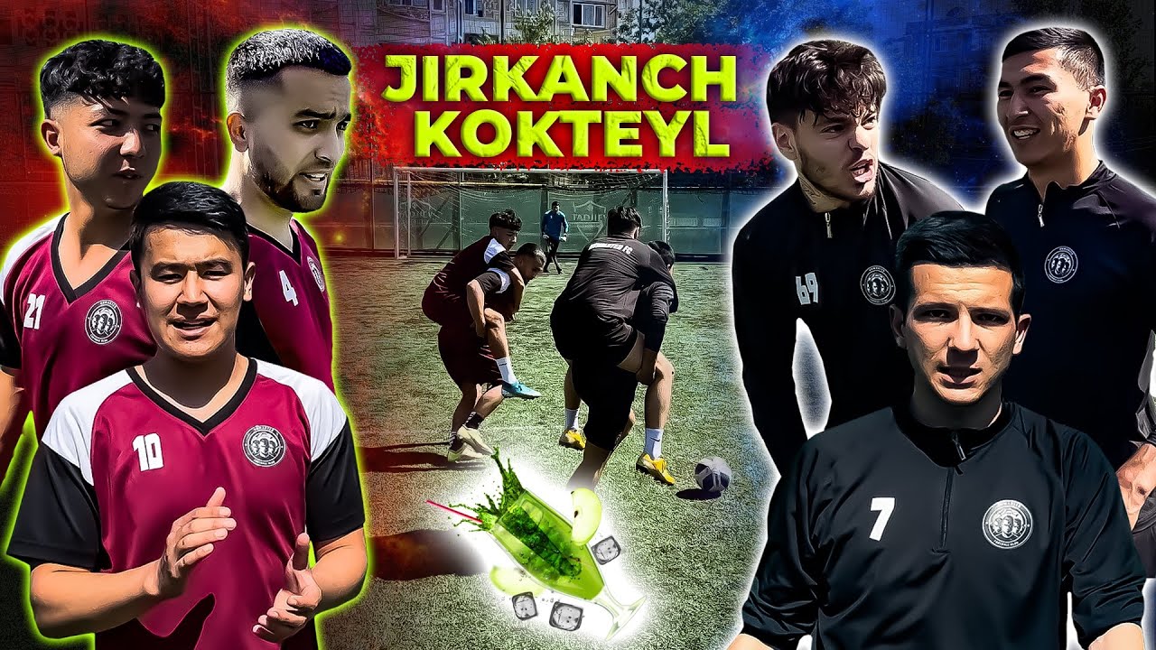 YUTQIZGAN JIRKANCH KOKTEYL ICHADI. KOMANDAGA KOMANDA!!!