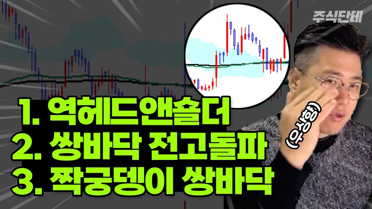 우상향 주식 미리 잡을 수 있습니다. 이것만 꼭 체크 하세요! #주식단테 (역헤드앤숄더, 짝궁뎅이 쌍바닥)
