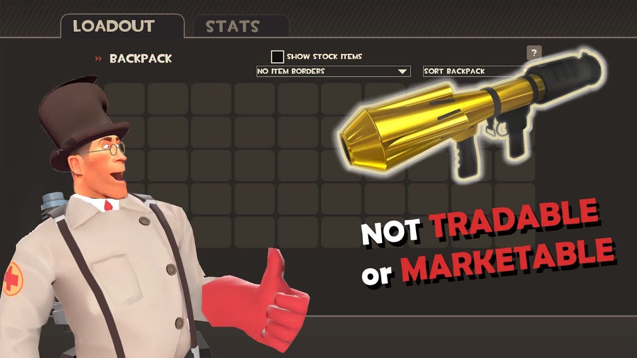 How to make ANYTHING untradable in TF2
