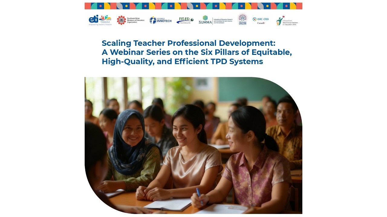 Scaling Teacher Professional Development &ndash; TPD@Scale (23 April 2026)