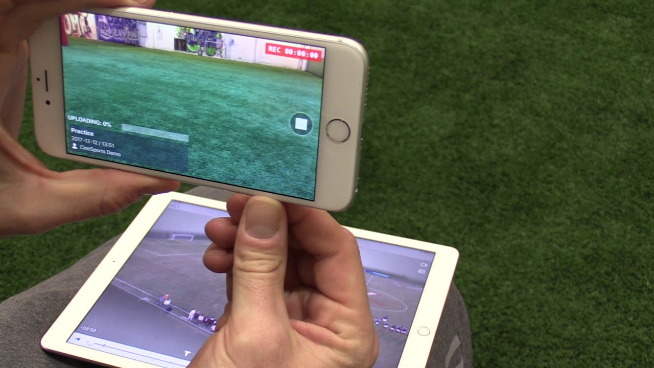 Film with Spiideo using your mobile device