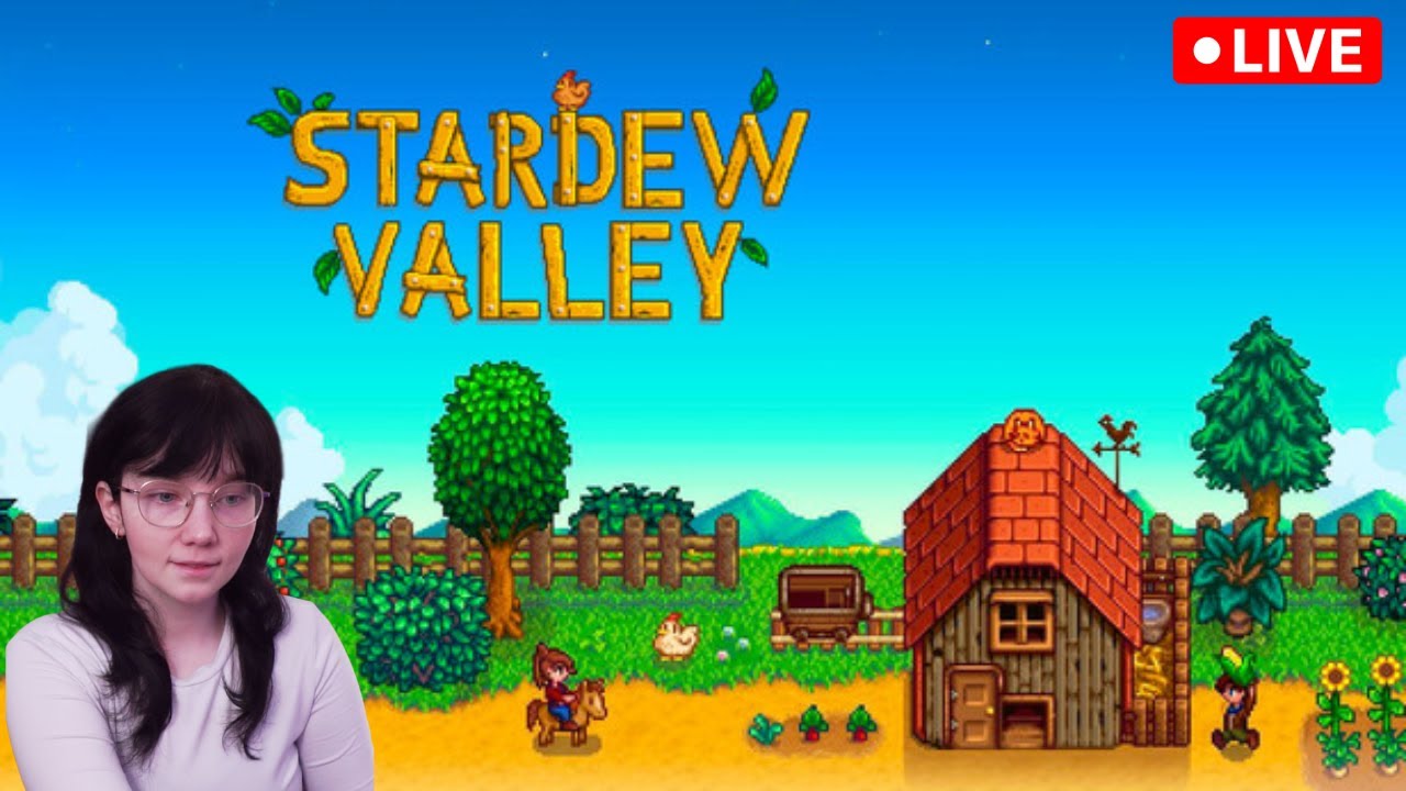 Stardew valley live stream with mods!!!