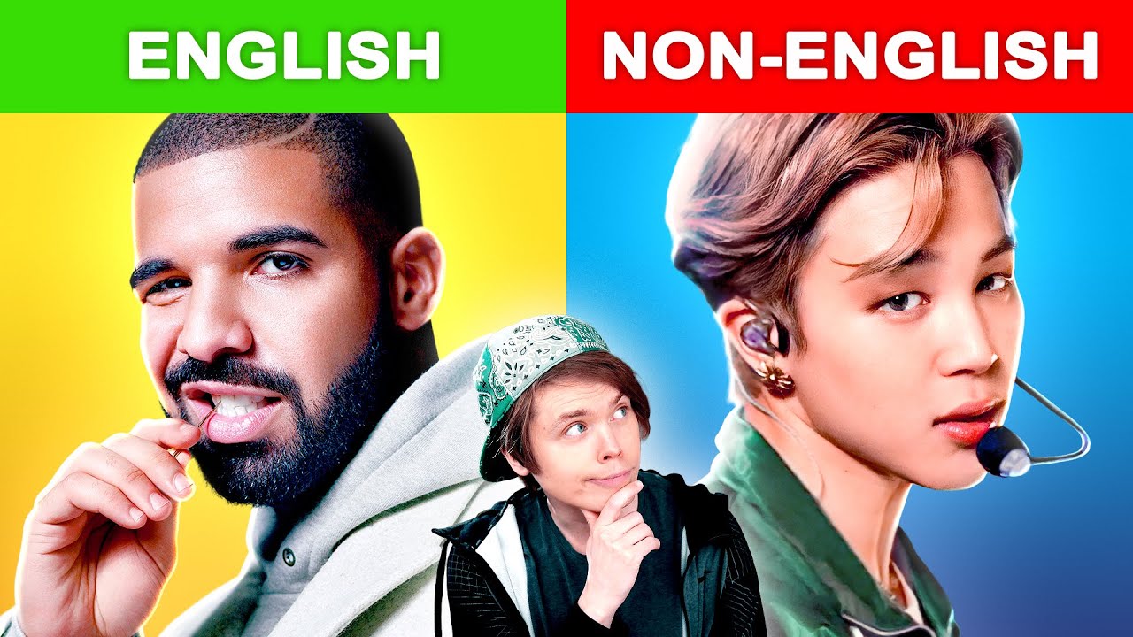 Popular English Songs vs Non-English Songs