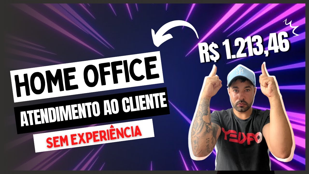 🔥TRABALHE DE CASA  COM ATENDIMENTO AO CLIENTE | VAGAS ENCERRADAS!!