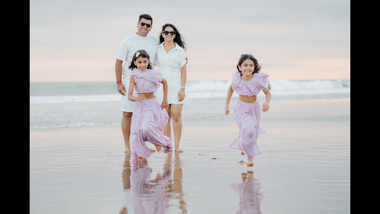 Family Sunset Photoshoot | Heartwarming Moments by Dreams Studio Bali