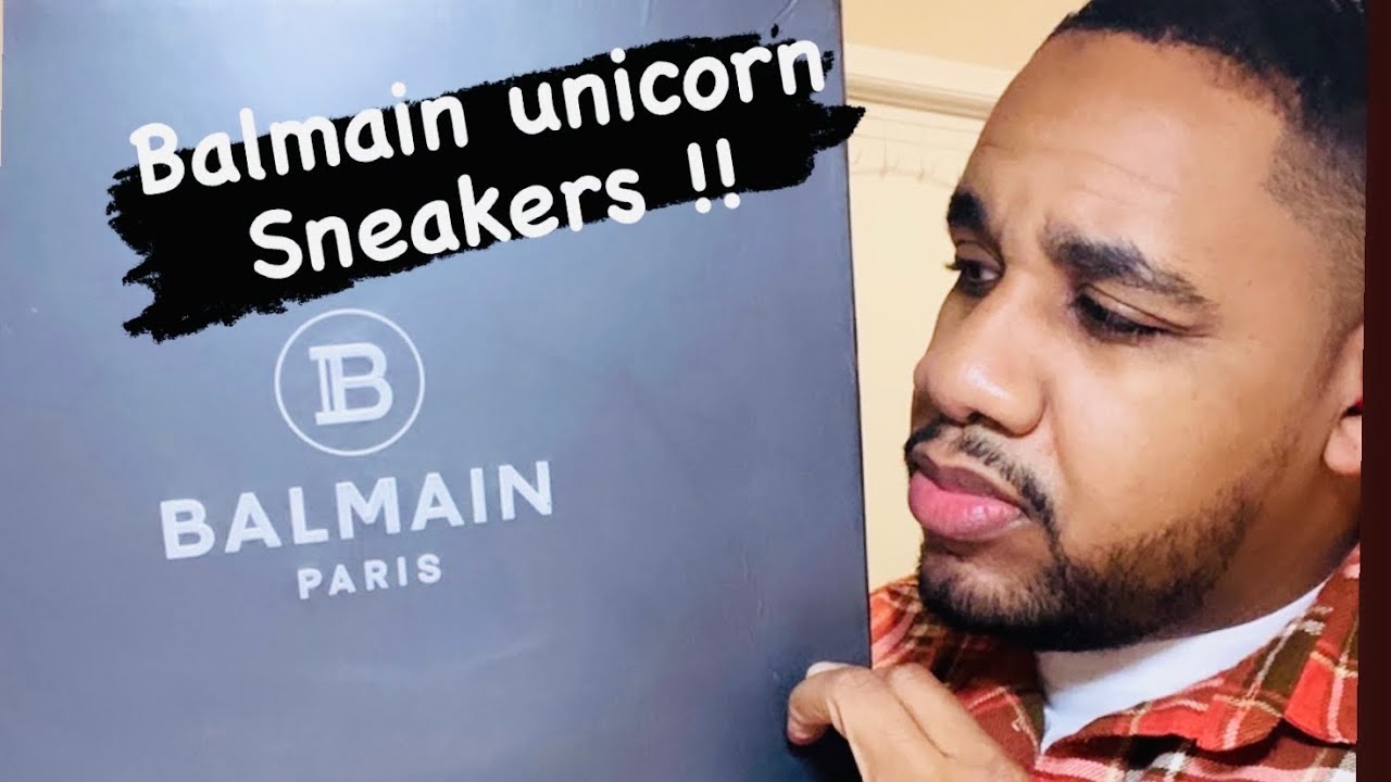 Balmain Unicorn sneakers ! My review #balmainfashion