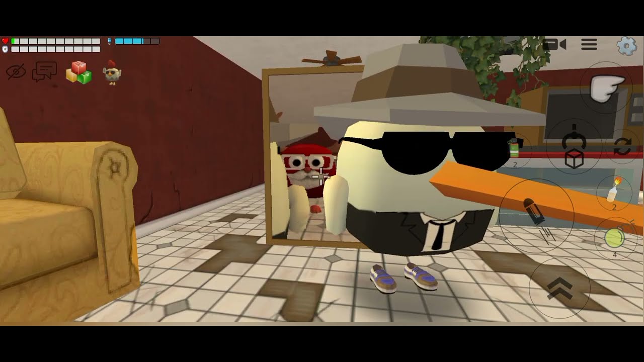 Призыв всех(наверное всех) мифов в Chicken Gun! Часть 1 - 