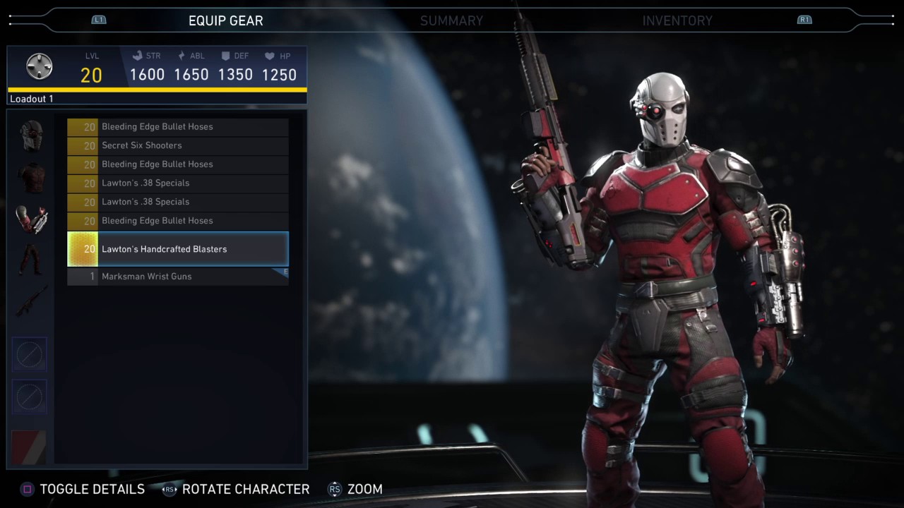 Injustice 2 - Deadshot Epic Gear Showcase/ Special Moves