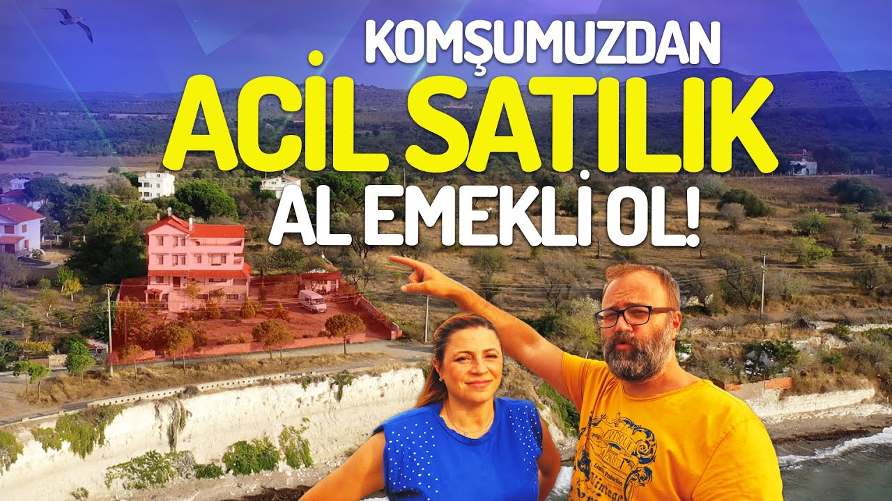 Ege Sahili'nde Deniz Kenarı Ev ve Arsa - Komşumuzdan Satılık Fırsat!
