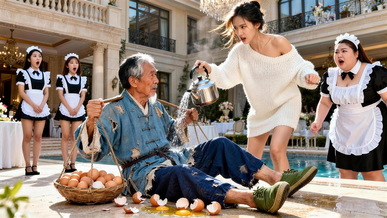 Billionaire Father Pretends to Be a Poor Egg Seller to Test His Future Daughter-in-Law!