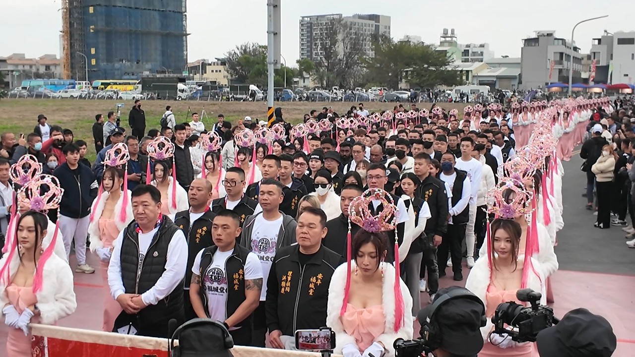 千萬陣頭百萬煙火！超狂百人國光儀隊百人禮生！「安平福城堂」謁祖領兵回鑾遶境大典