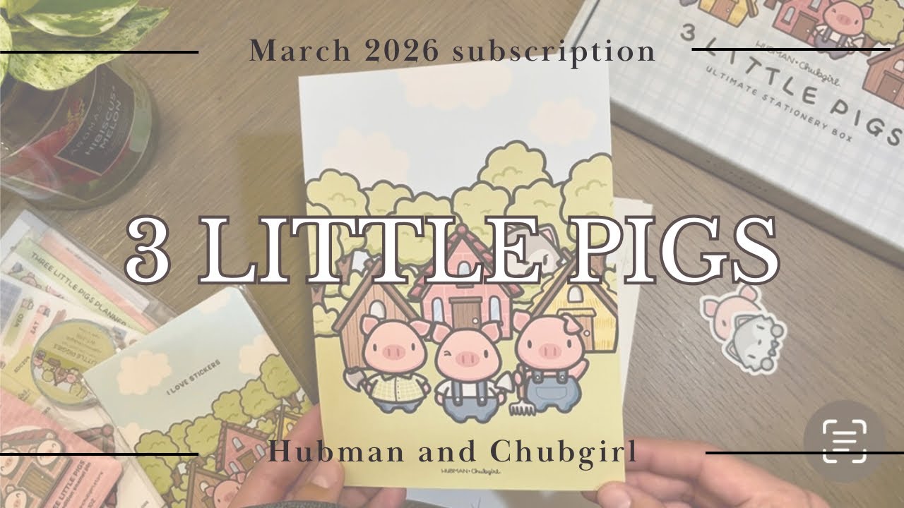 3 LITTLE PIGS 🐷 Unboxing Video I @hubmanchubgirlstore 