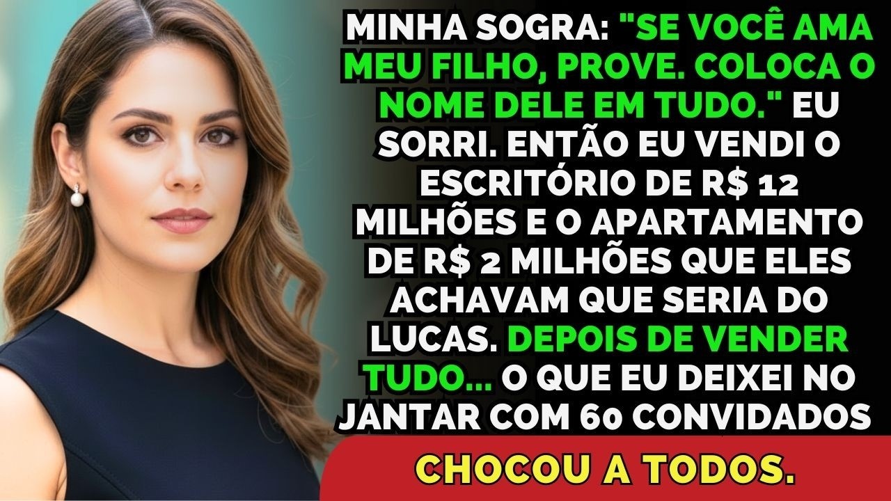 Ela Exigiu   Prove Que Ama Meu Filho   Eu Sorri    E Os R$ 14 Milhões Que Eu Vendi Chocaram 60