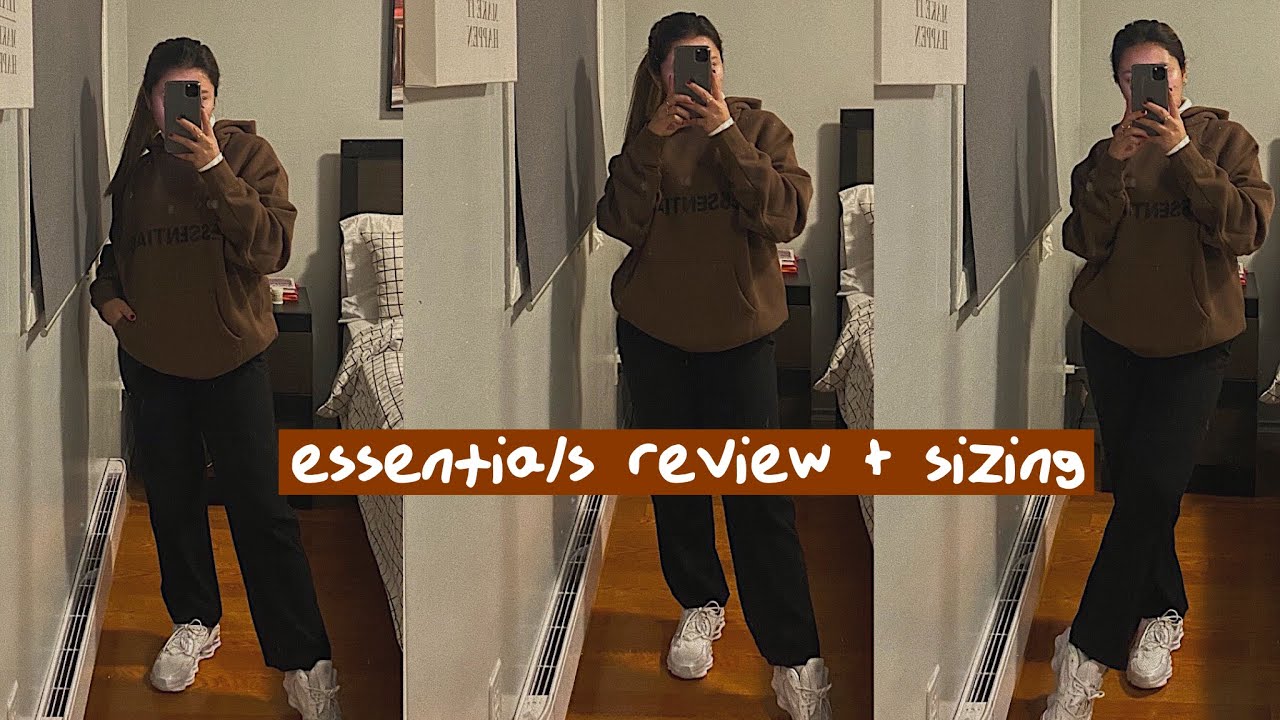 FEAR OF GOD ESSENTIALS HOODIE REVIEW AND SIZING