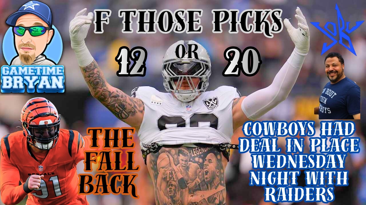 TALKING COWBOYS BREAKING NEWS WITH @MarkHolmesJobuSportsReport
