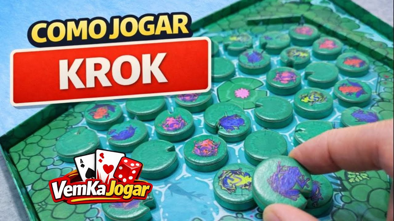 KROK | Regras e Como Jogar – Estratégia com Sapos