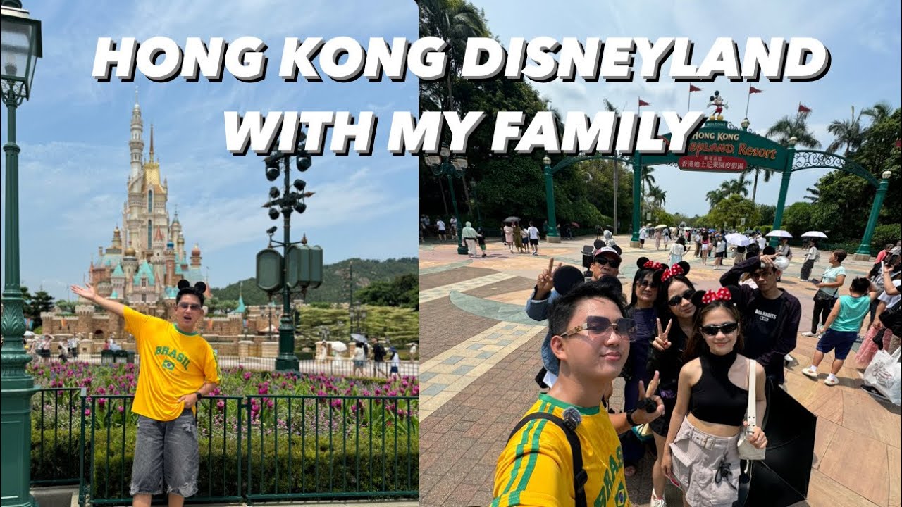 Hong Kong Disneyland with my Family!