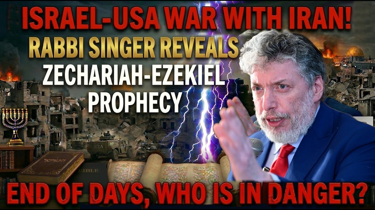 ISRAEL-USA VS. IRAN: The Ezekiel-Zechariah Prophecy Is Unfolding! - Rabbi Tovia Singer