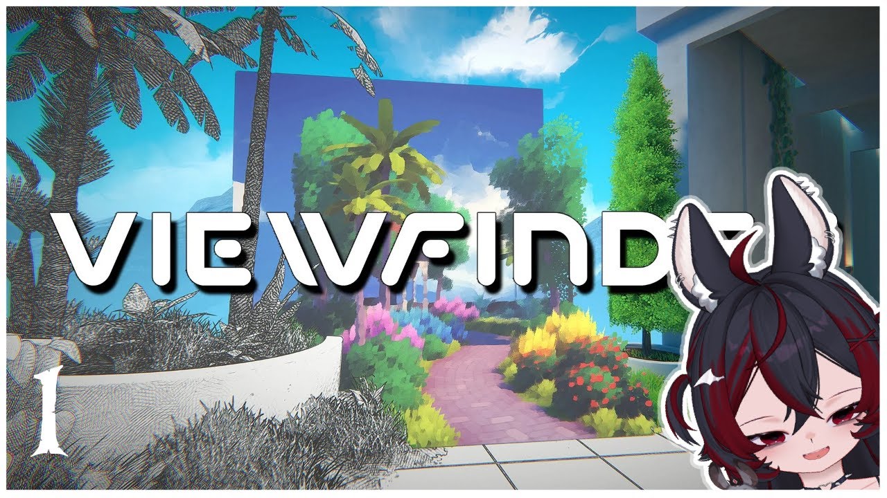 VIEWFINDER- this game isn't relaxing to me | VOD 1
