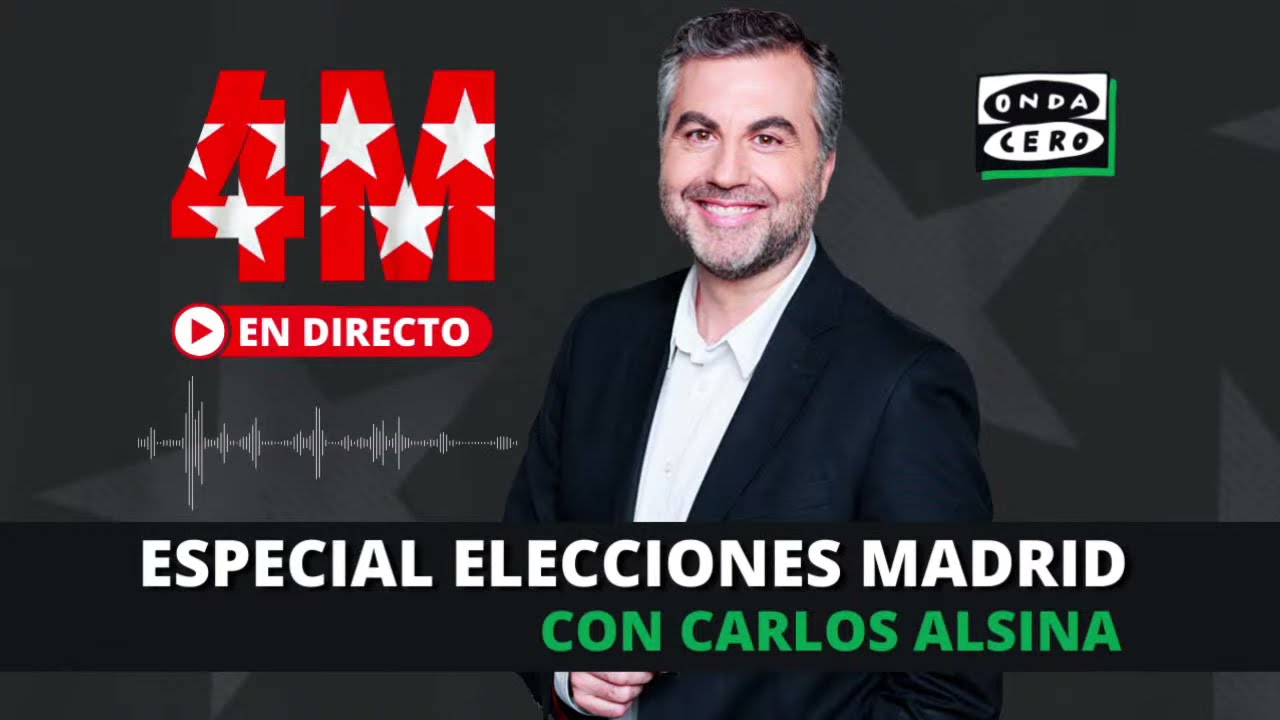 Elecciones Madrid 4-M con Alsina: Ayuso arrasa, Iglesias deja la política y 'sorpasso' Más Madrid