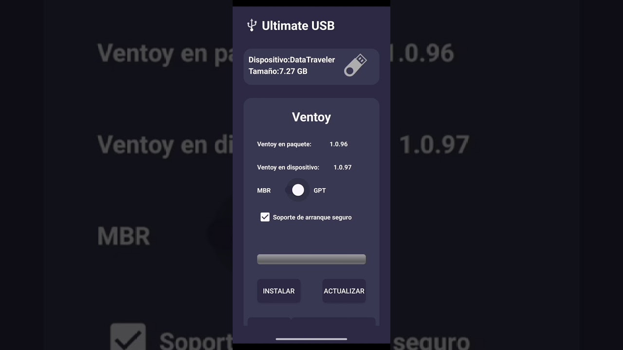 C&oacute;mo crear una unidad USB de arranque m&uacute;ltiple desde android
