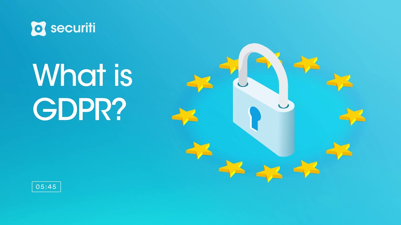 What Is GDPR? | EU Privacy Law Explained: Rights, Principles, Fines & Compliance