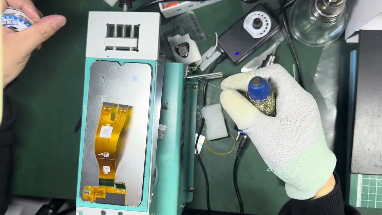 Sostituire riparazione solo vetro per Samsung A04E touch glass replacement Samsung A04E换屏幕盖板