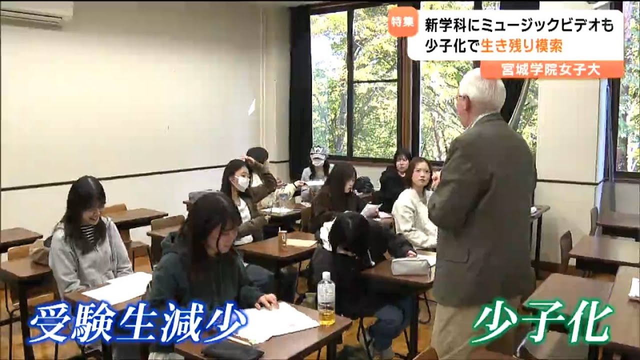 女子大学数ピーク1998年から