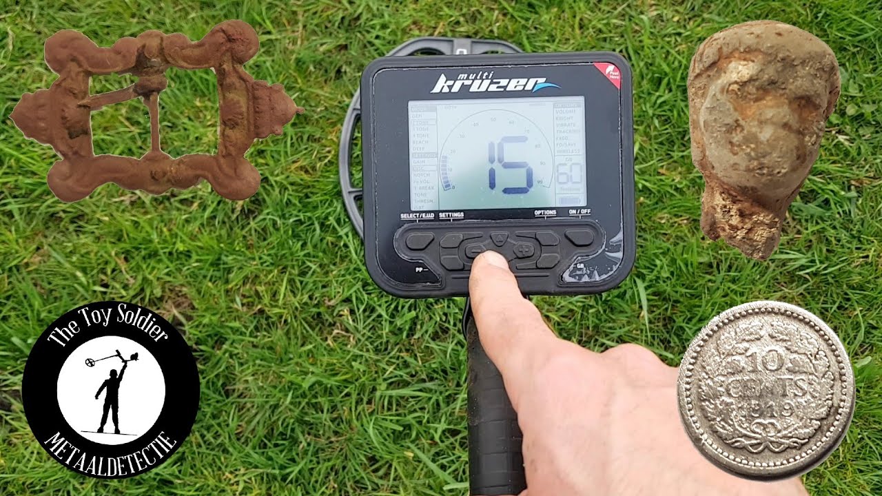 Makro Multi kruzer metaaldetector het eerste rondje
