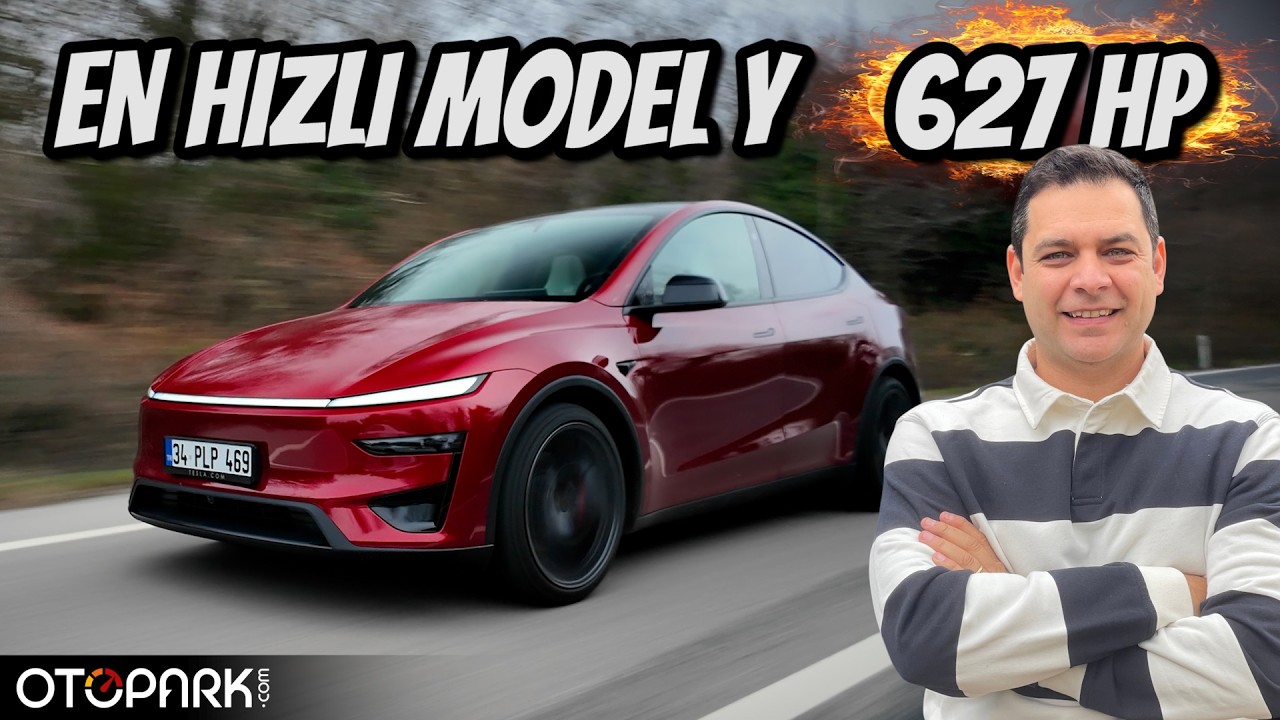 Tesla Model 7 Performans 627 hp 0-100 3.5 sn | Test Sürüşü | OTOPARK.com