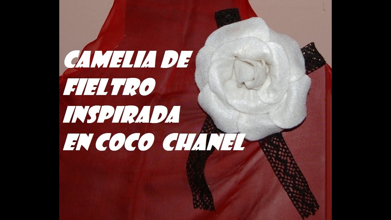 CAMELIA DE FIELTRO. CAMELLIA felt